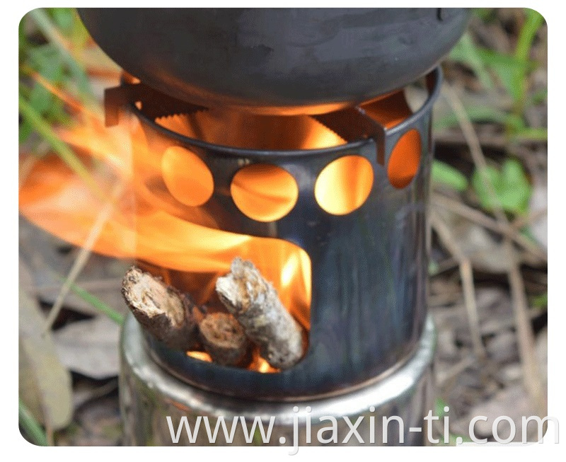 titanium stove